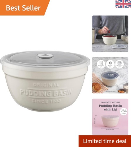 900ml ceramic pudding basin - pudding,