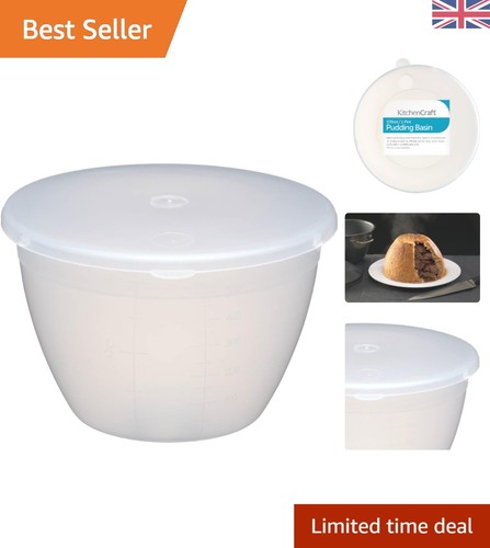 Classic 570ml plastic pudding - 570ml,