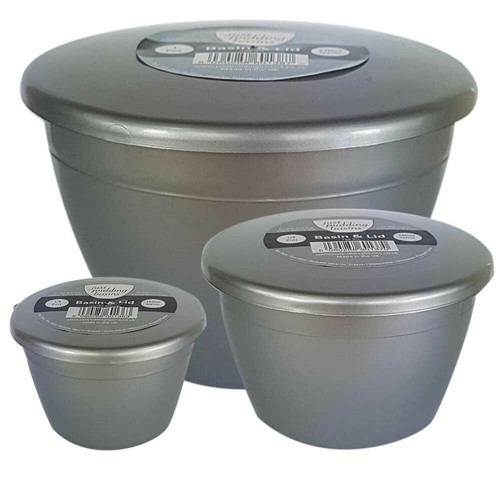 Just pudding basins with - just,