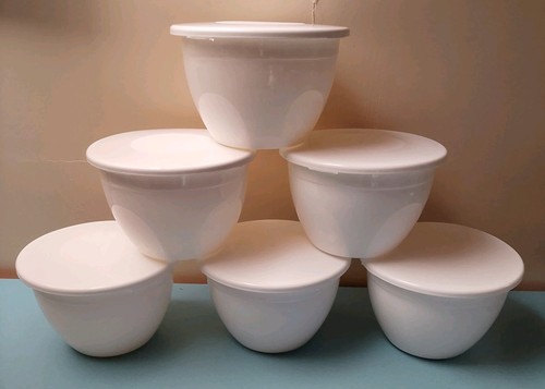 White plastic lidded - plastic,