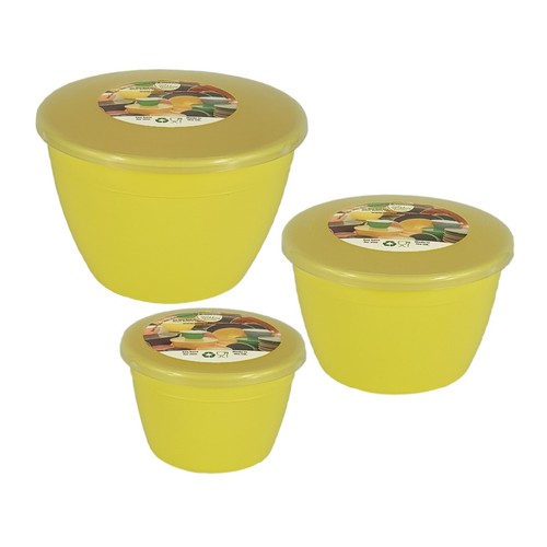 Just pudding basins with - basins, lids