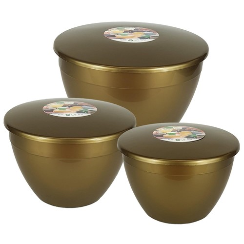 Just pudding basins plastic - basins, 3