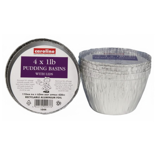 Caroline 1lb foil pudding - caroline,